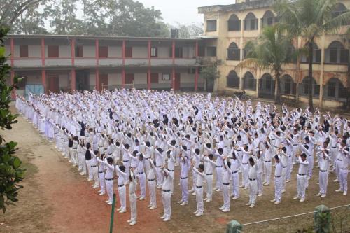 Bhagaban Government High School Assembly